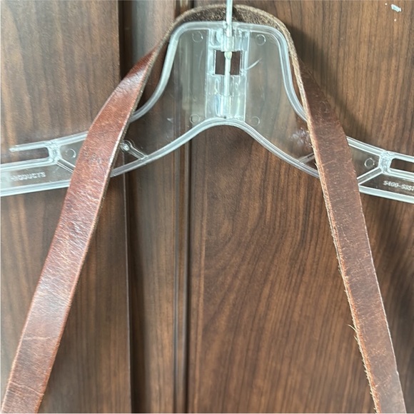 🤎Vintage~Handmade Leather Bag with Heart Clasp Closure - Picture 8 of 14